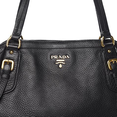 prada pebbled leather vitello daino tote|prada vitello daino shoulder bag.